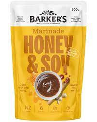 Barkers Honey & Soy Marinade 300g