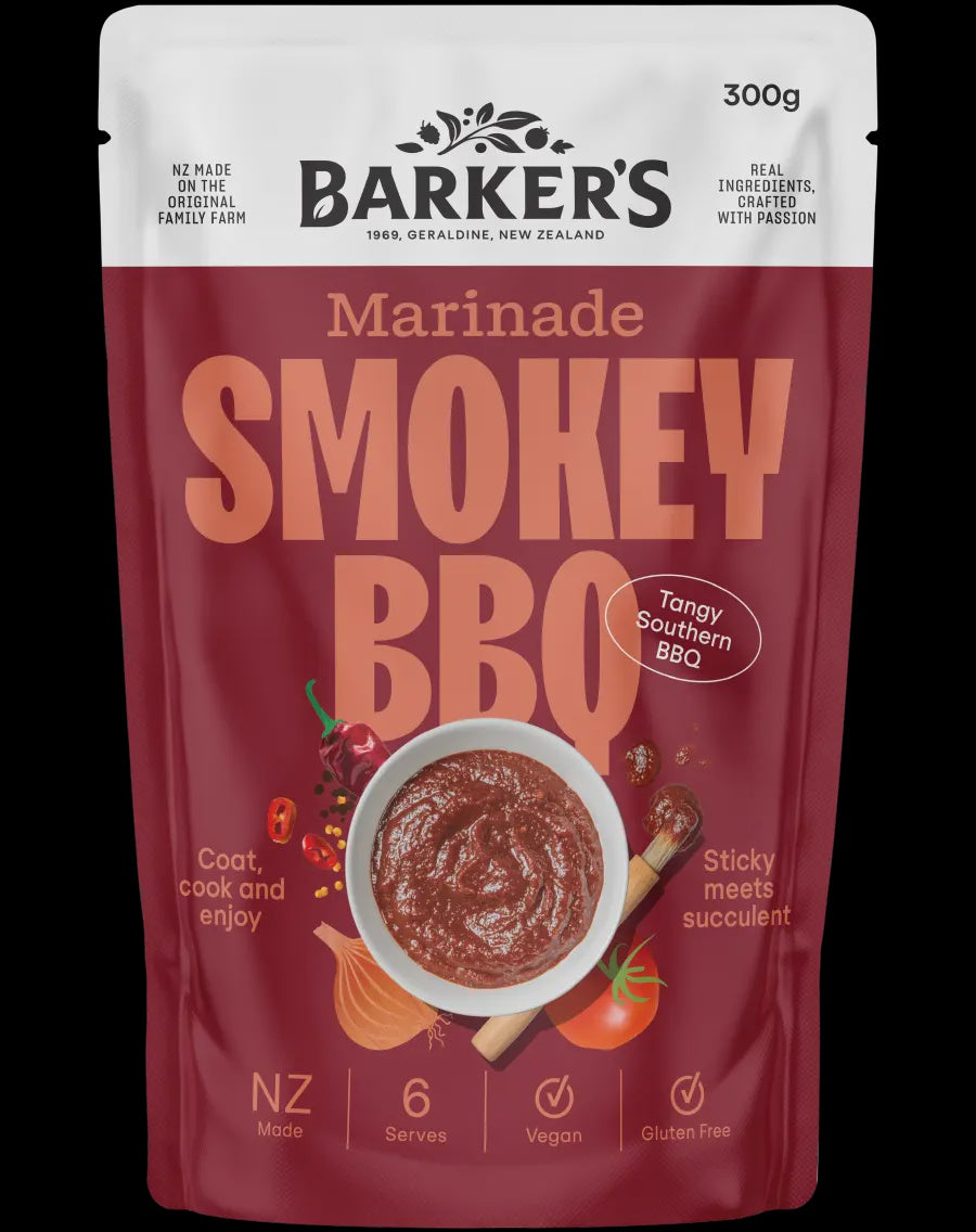 Barkers Smokey BBQ Marinade 300g