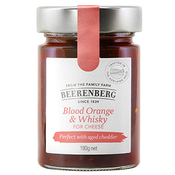 Beerenberg Blood Orange & Whisky Paste  for Cheese