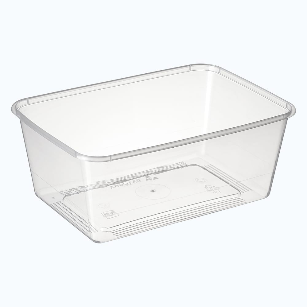 Bonson Rectangle Freezer Grade Container 10pk 1000ml w/lid