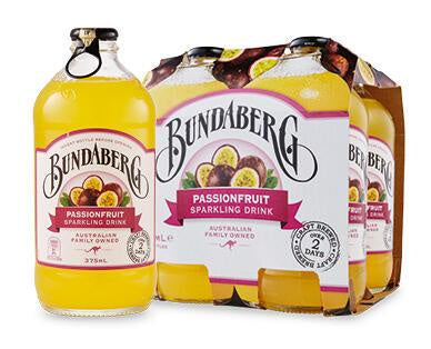 Bundaberg Passionfruit Sparkling Drink 4pk x 375ml