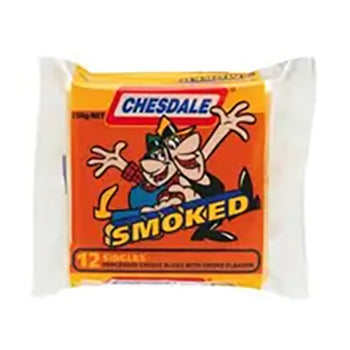 Chesdale Smoked Cheese Slices 250g