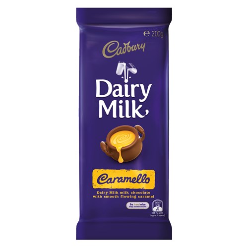 Cadbury Dairy Milk Caramello Chocolate Block 180g