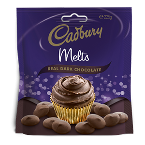 Cadbury Real Dark Chocolate Baking Melts 225g