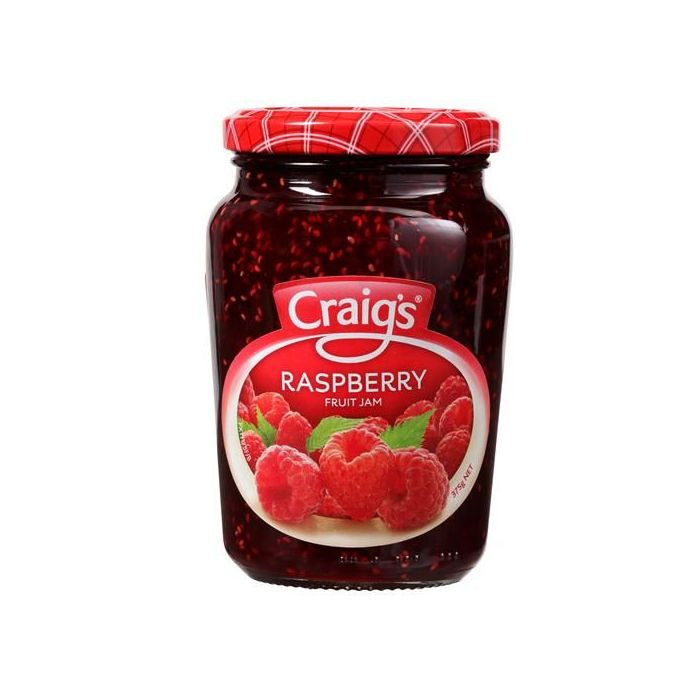 Craigs Raspberry Jam 375g