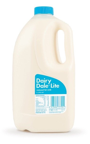 Dairy Dale Lite Milk 2L