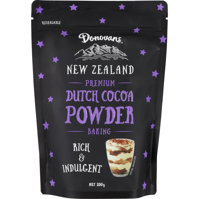 Donovans Dutch Cocoa Powder 200g