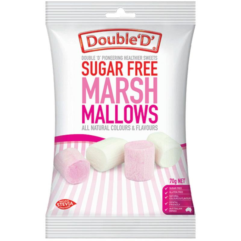 Double D Sugar Free Marshmallows 70g