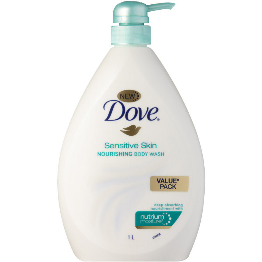 Dove Body Wash Sensitive Pump 1L