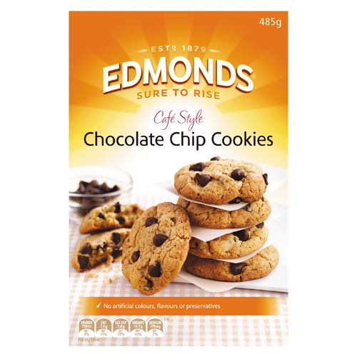 Edmonds Chocolate Chip Cookies Mix 485g