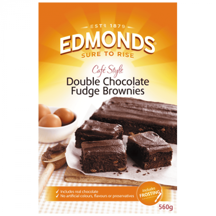 Edmonds Double Choc Fudge Brownie Mix 560g