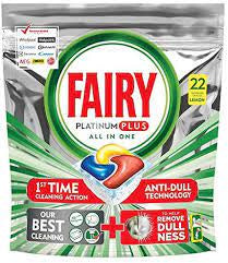 Fairy Platinum Plus All in One Lemon Dishwasher Tablets 52pk