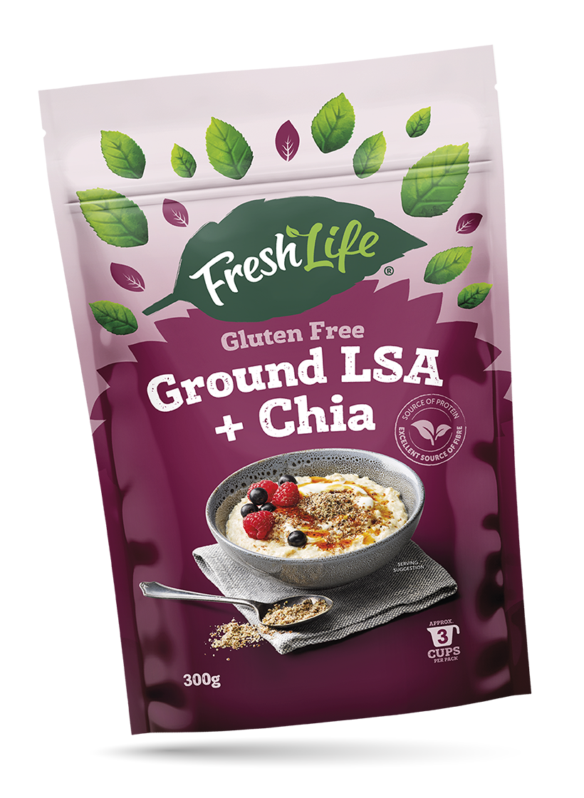 Fresh Life Gluten Free Ground LSA & Chia 300g