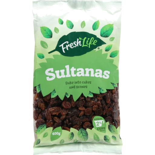 Fresh Life Sultanas 400g