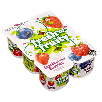 Fresh n Fruity Yoghurt Fruits of the Forest 6pk