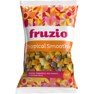 Fruzio Diced Tropical Smoothie Mix 750g