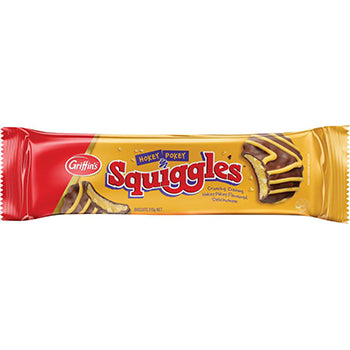 Griffins Squiggles Hokey Pokey Biscuits 215g