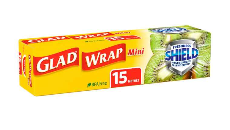 Glad Wrap Plastic Foodwrap Dispenser Mini 15m x 200mm