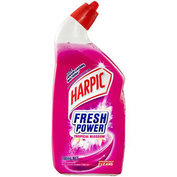 Harpic  Fresh Power Tropical Blossom Toilet Cleaner 700ml