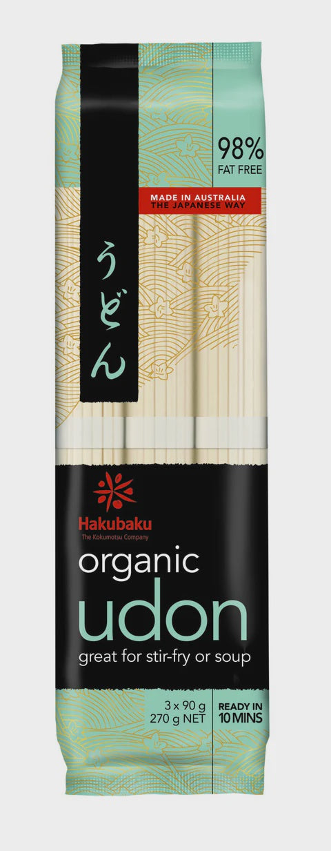 Hakubaku Organic Udon Noodles 270g