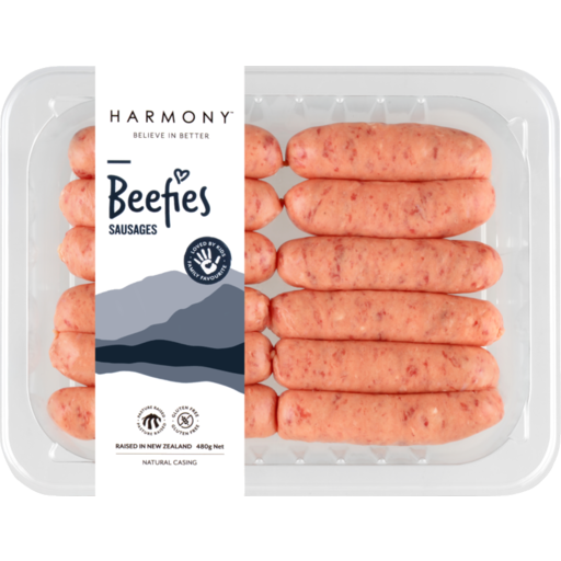 Harmony Beefies Sausages 360g