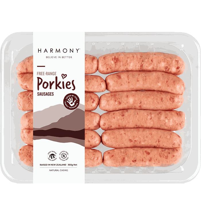 Harmony F/R Porkies Sausages 360g