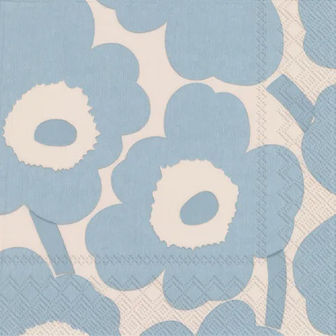 IHR Cocktail MM Unikko Linen Blue