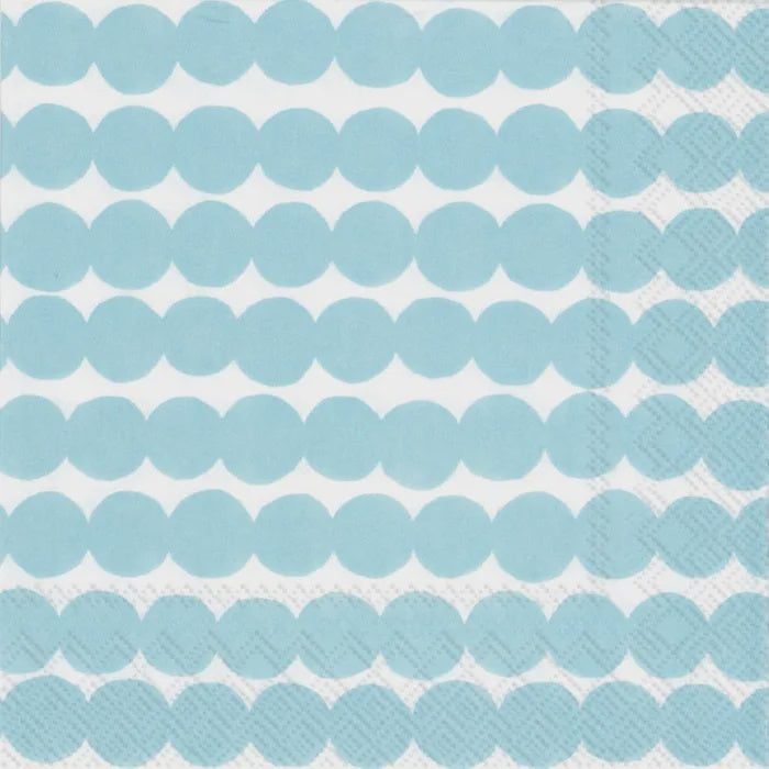 IHR Napkin MM Cocktail Rasymatto Light Blue