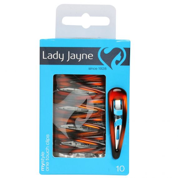 Lady Jayne 3011 Clip One Touch Shell 10 Pack