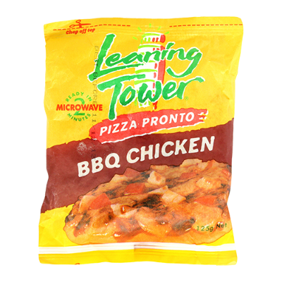 Leaning Tower Frozen BBQ Chicken Mini Pizza Pronto 125g