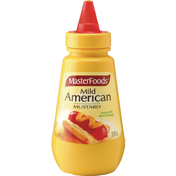 Masterfoods Mustard Mild American 250g