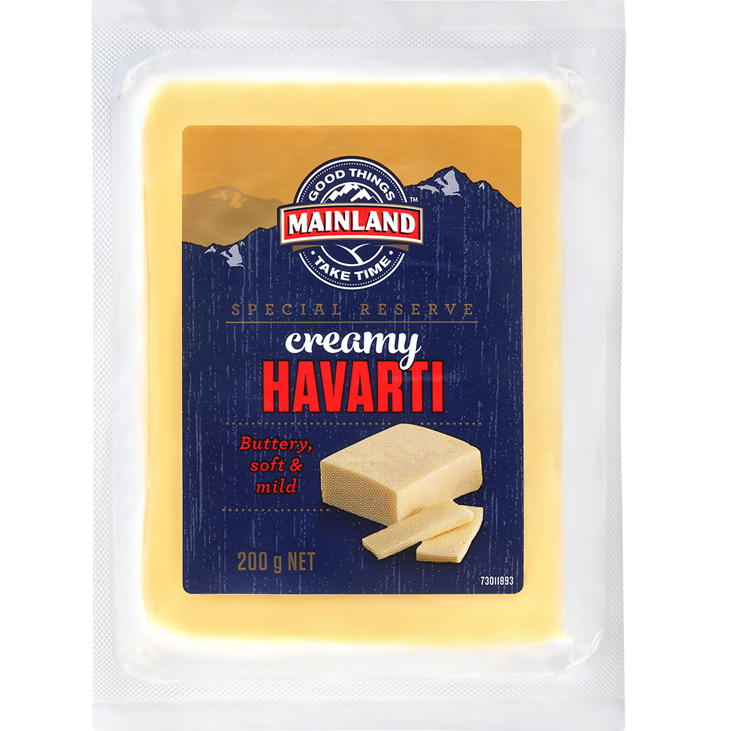 Mainland Special Reserve Creamy Havarti Cheese Block 200g