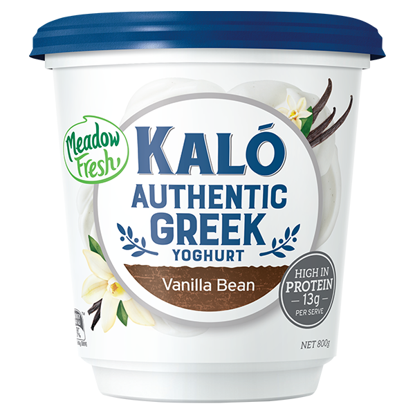 Meadow Fresh Kalo Vanilla Bean Greek Yoghurt 800g