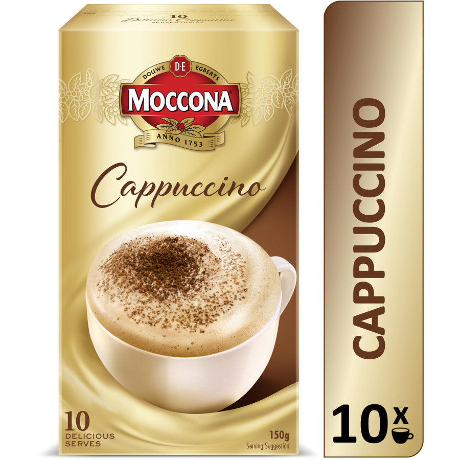 Moccona Cafe Classics Coffee Mix Cappuccino 10pk 130g