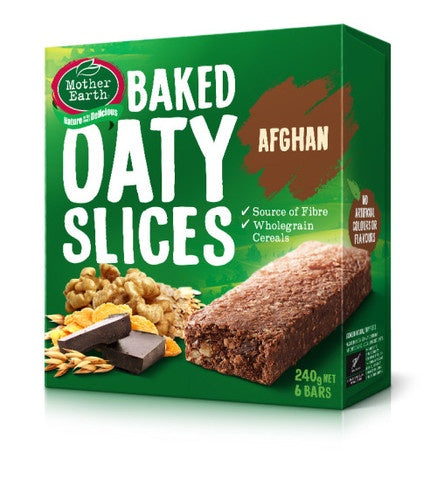 Mother Earth Baked Oaty Slice Afghan 240g