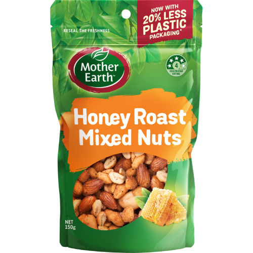 Mother Earth Honey Roast Mixed Nuts  150g