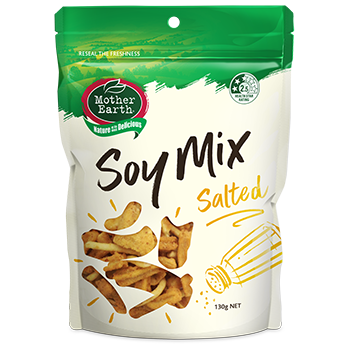 Mother Earth Soy Mix, Lightly Salted 130g