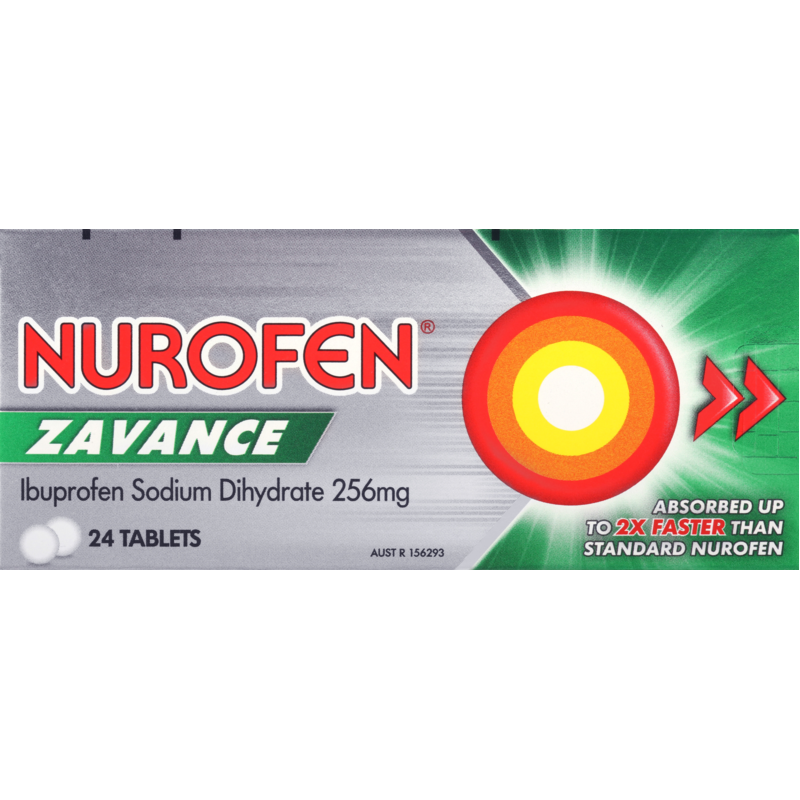 Nurofen Zavance Tablets 24pk