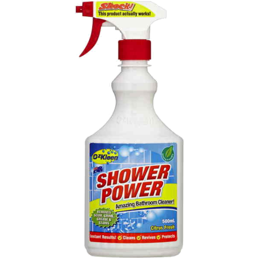 OzKleen Shower Power Citrus Fresh Bathroom Cleaner 500ml