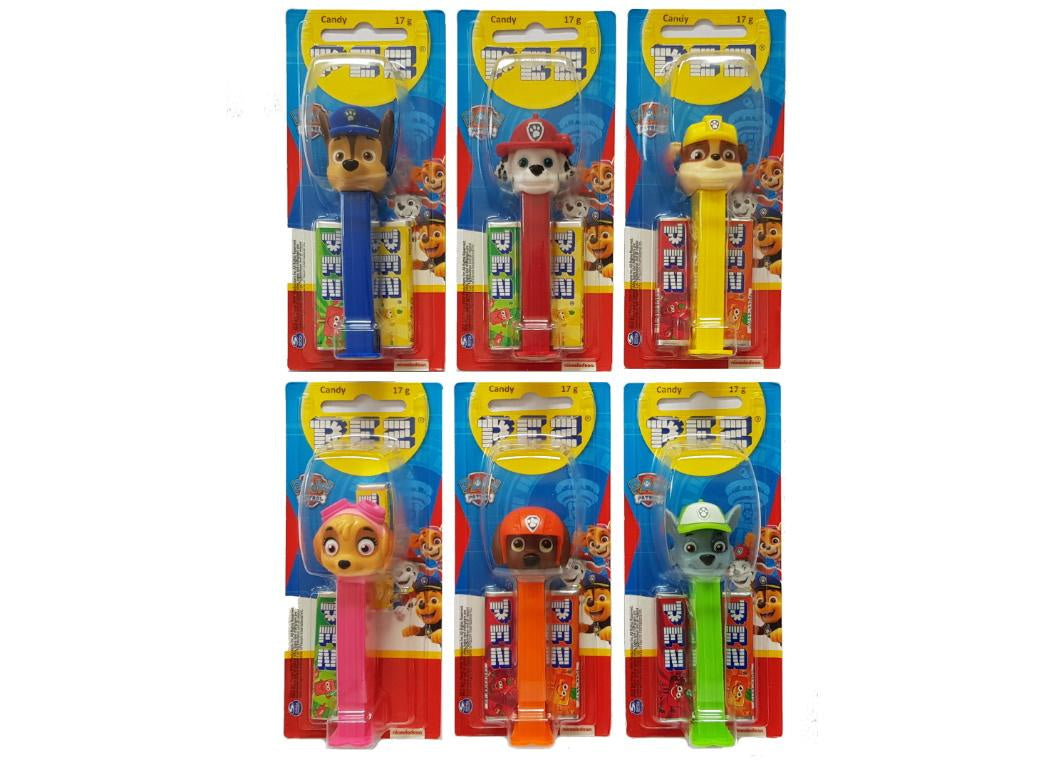 PEZ Paw Patrol Dispenser & Refills 17g