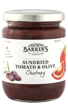 Barkers Sundried Tomato & Olive Chutney 260g