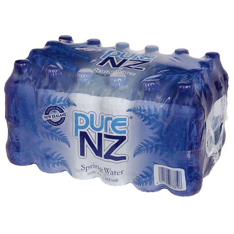 Pure NZ Spring Water 600ml 24pk