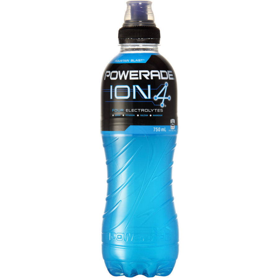 Powerade Mountain Blast Ion4 Sports Drink 750ml