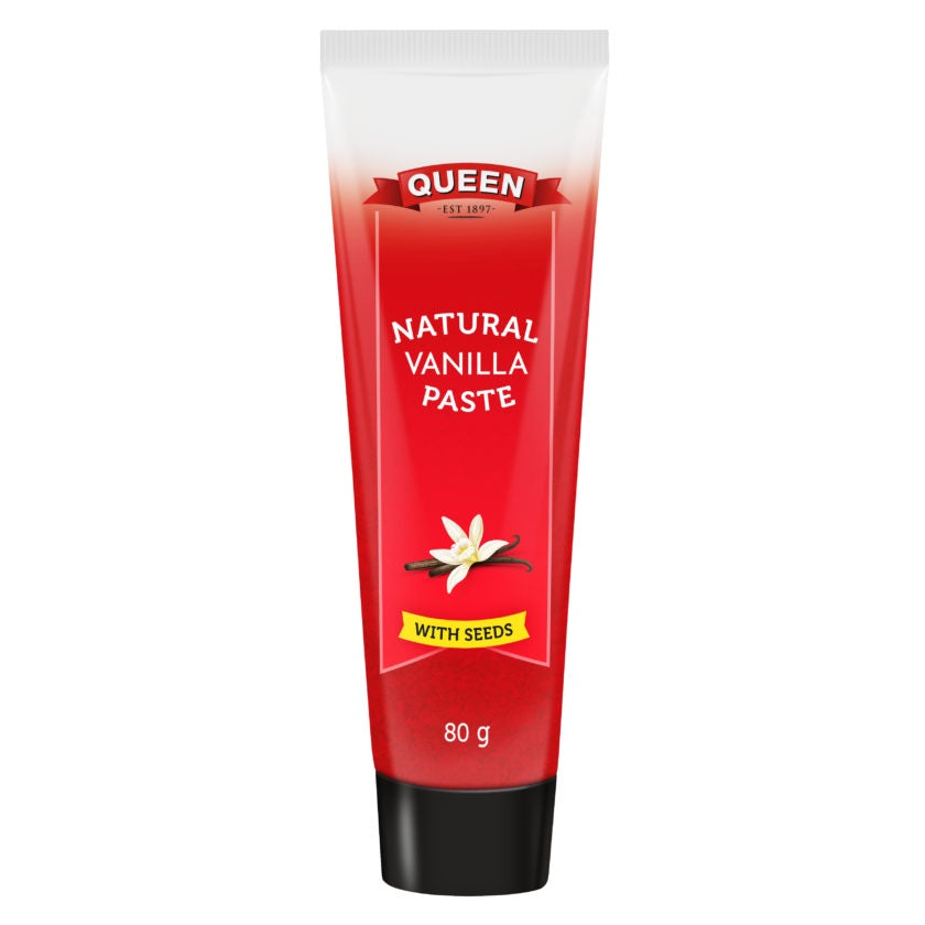 Queen Natural Vanilla Paste With Seeds 80g