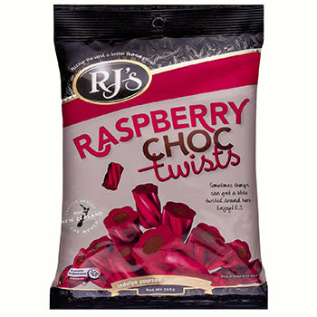 RJs Raspberry Choc Twist 280gm