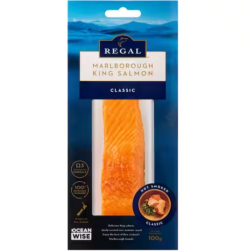 Regal Hot Smoked Salmon - Classic 100g