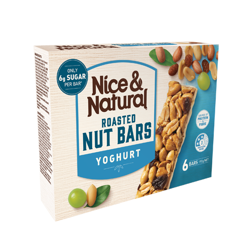 Nice & Natural Nut Bars Yoghurt 192g