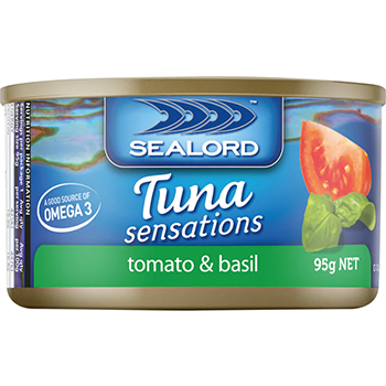 Sealord Tomato & Basil Tuna 95g