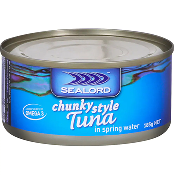 Sealord Chunky Style Tuna In Spring Water 185g