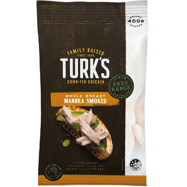 Turks Chicken Smoked Breast 400g